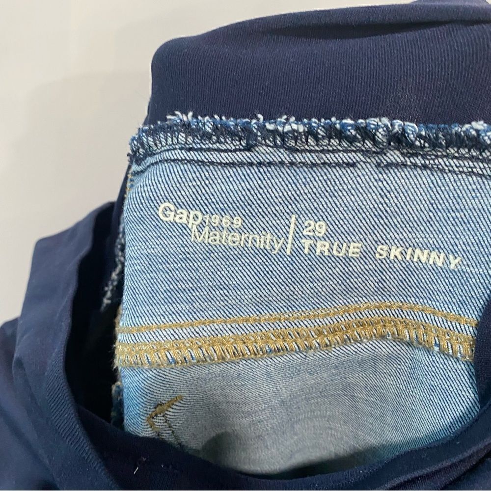 Gap maternity true skinny jeans size 27 - Picture 4 of 5